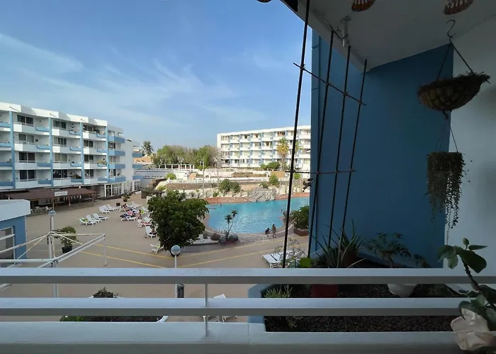 Apartamento Con Piscina En Golf Del Sur